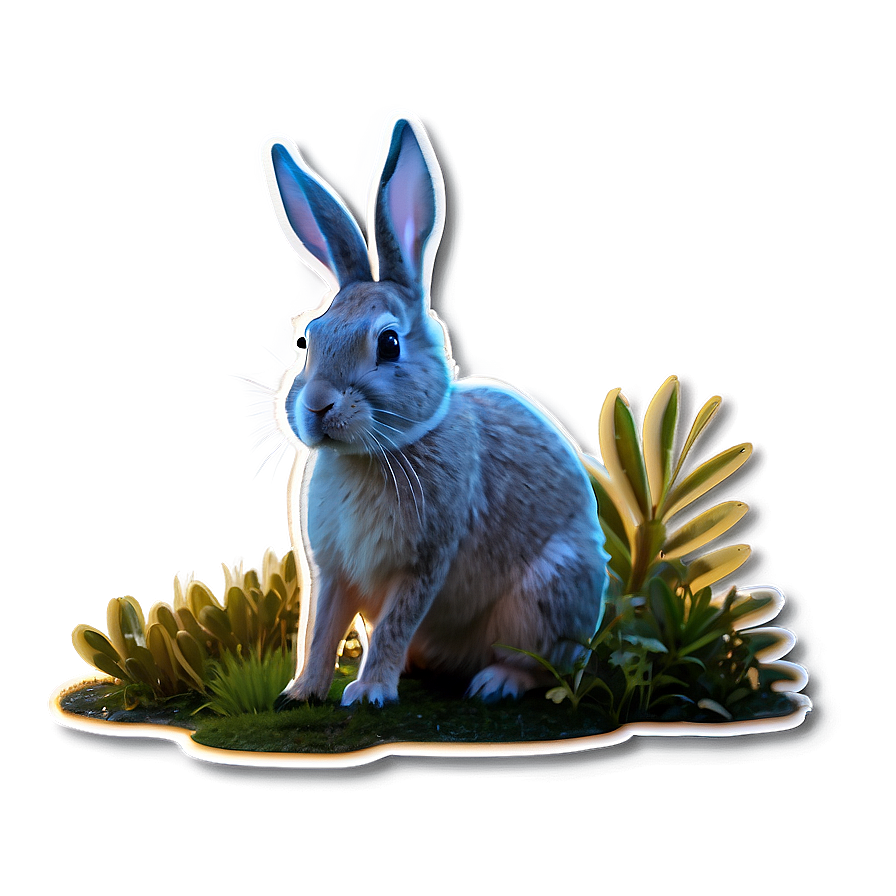 Cute Bad Bunny Stickers Png Khp76