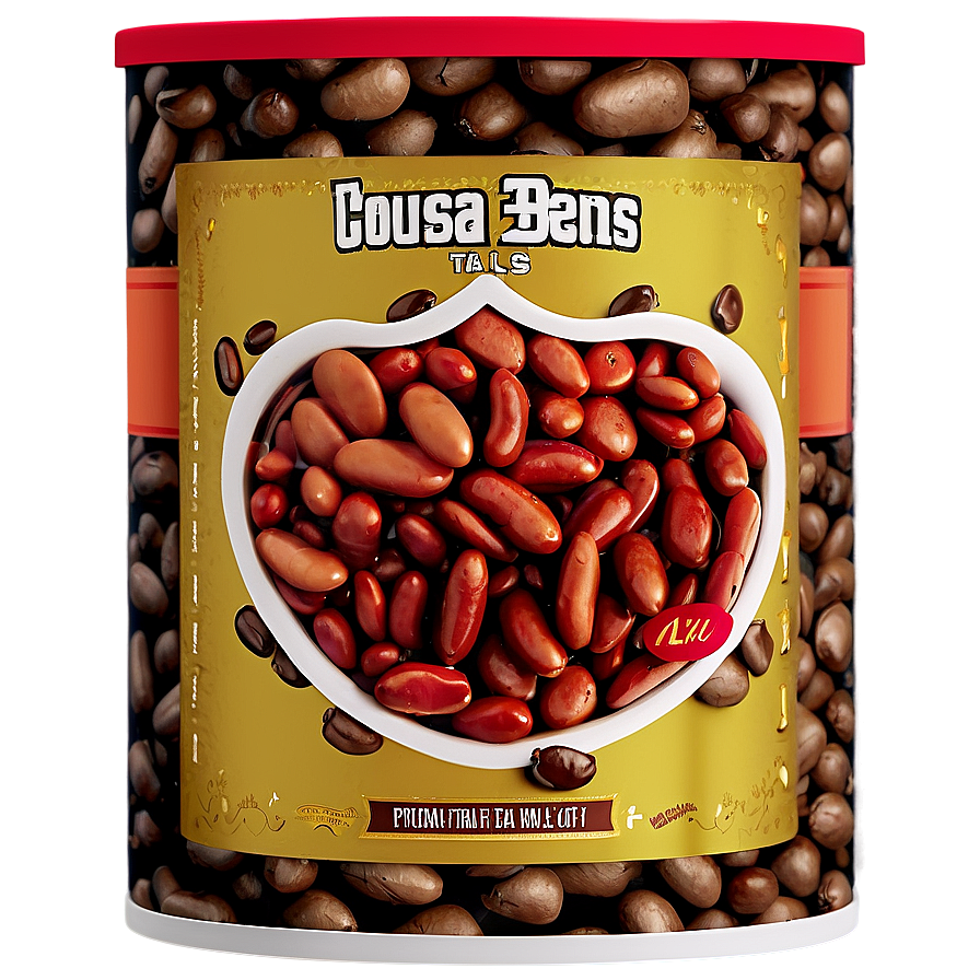 Cute Beans Can Png Mgv1