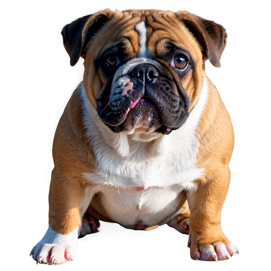 Cute Bulldog Png Amh27