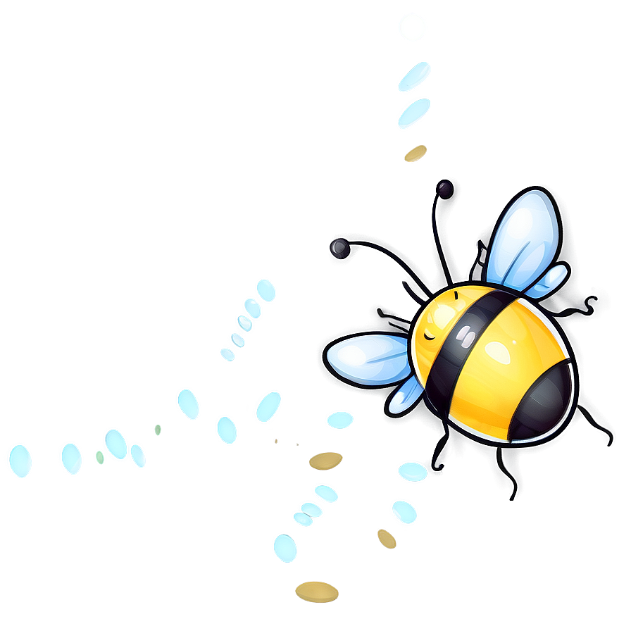 Cute Bumblebee Illustration Png 05252024