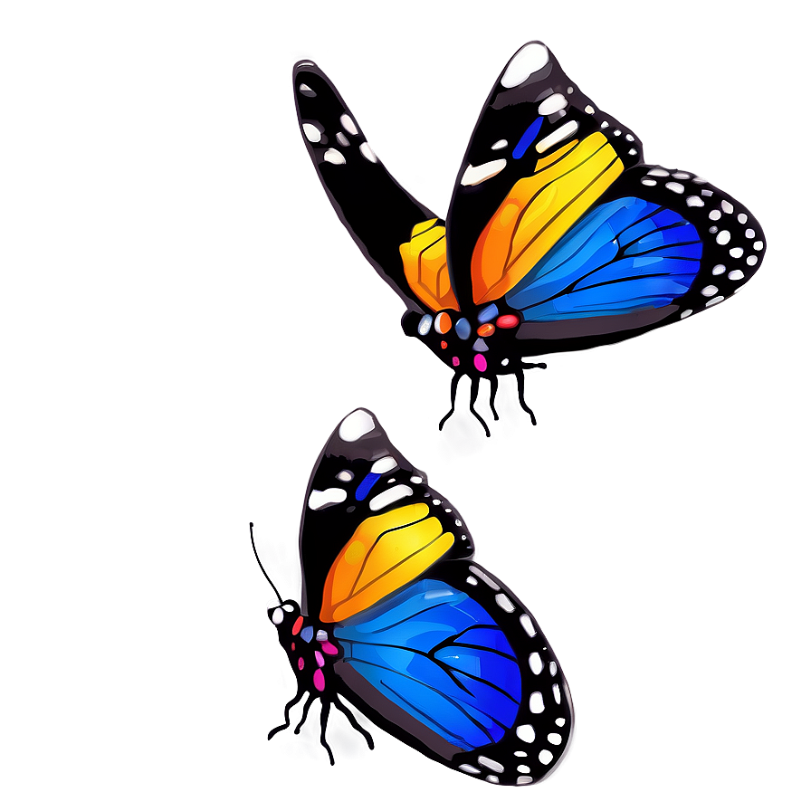 Cute Butterflies Png Gnj