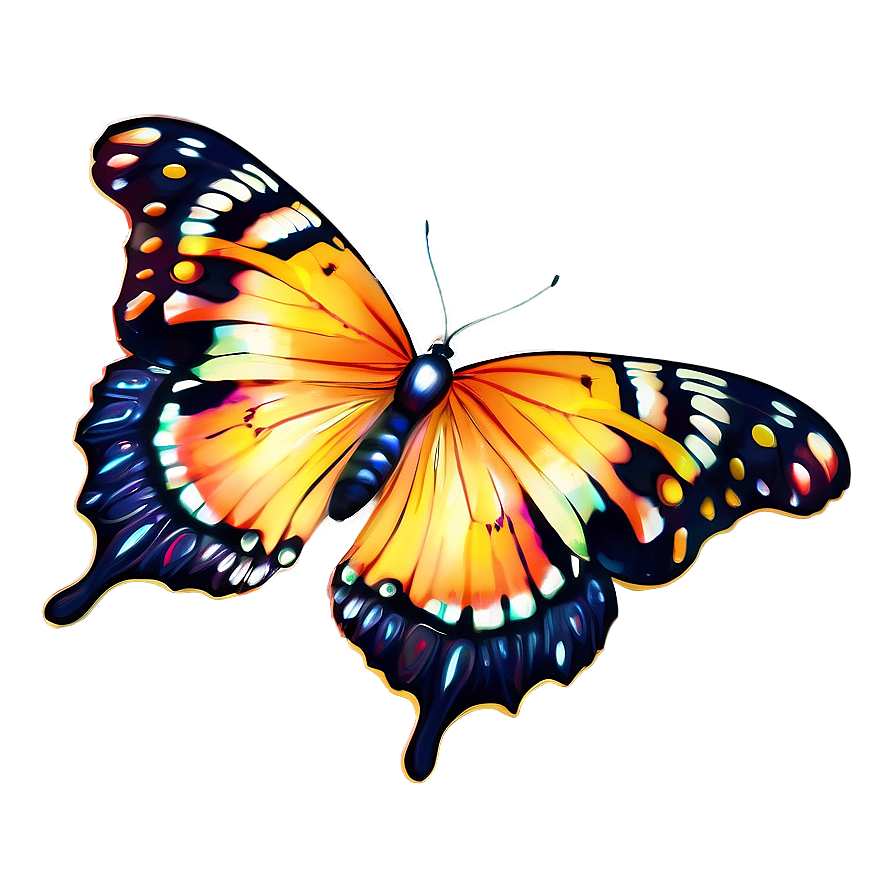 Cute Butterfly Outline Png 05252024