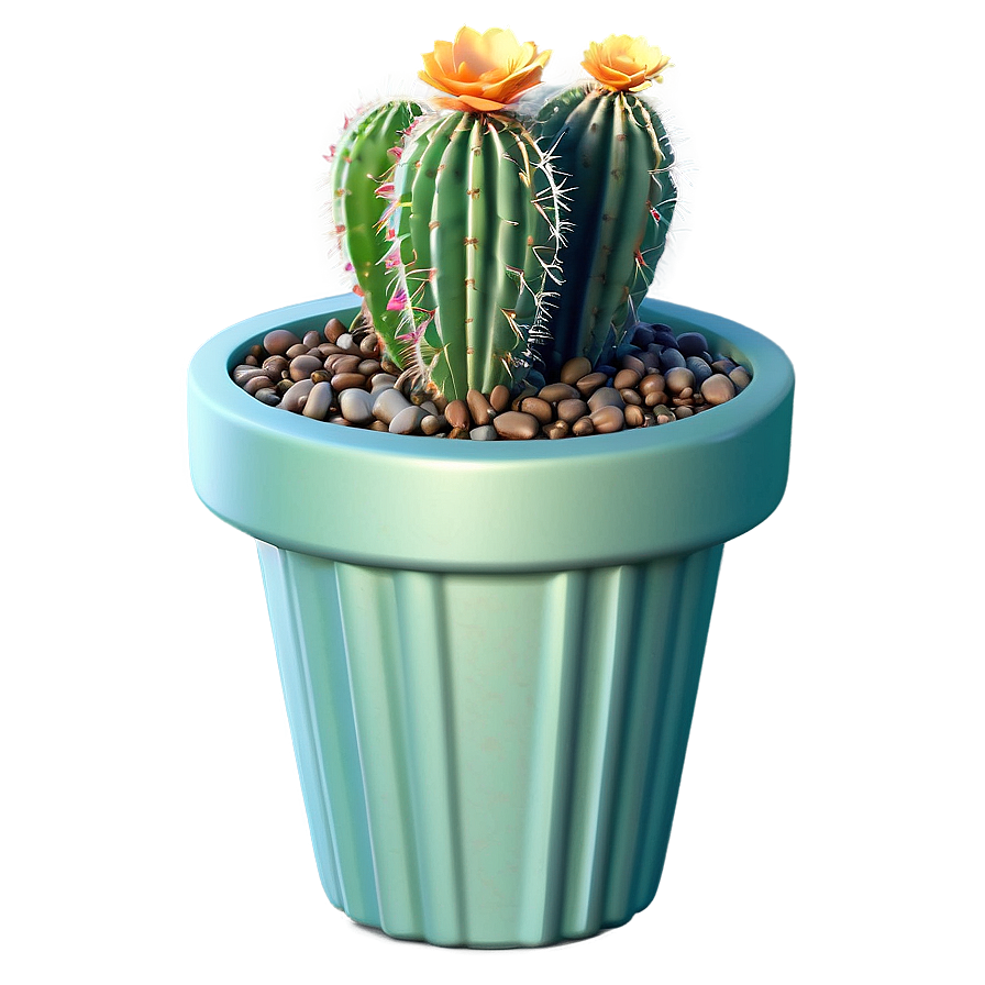 Cute Cactus Pot Png Pee7