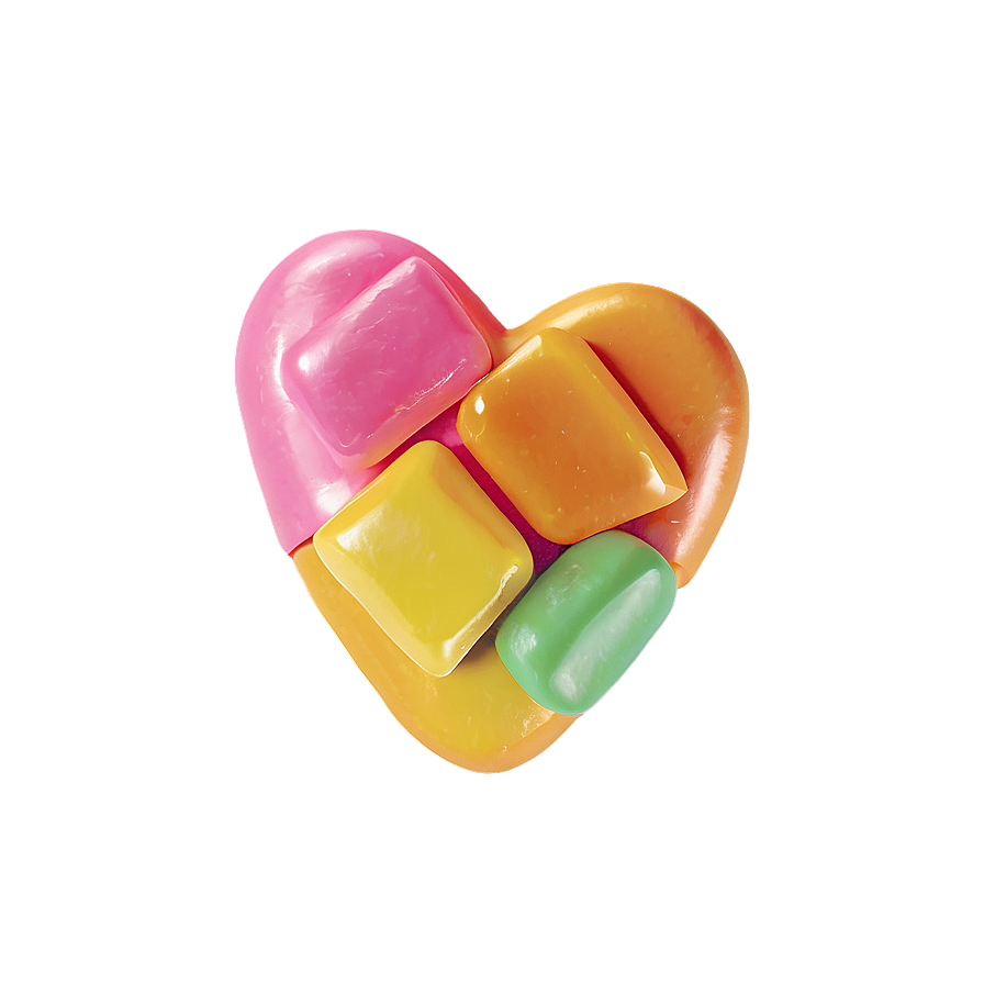 Cute Candy Heart Png 06122024