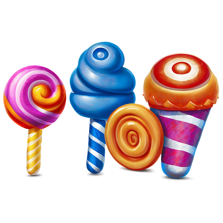 Cute Candy Land Characters Png 06202024