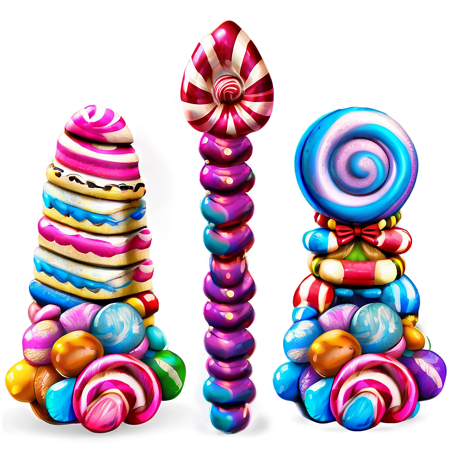 Cute Candy Land Characters Png Ihj42