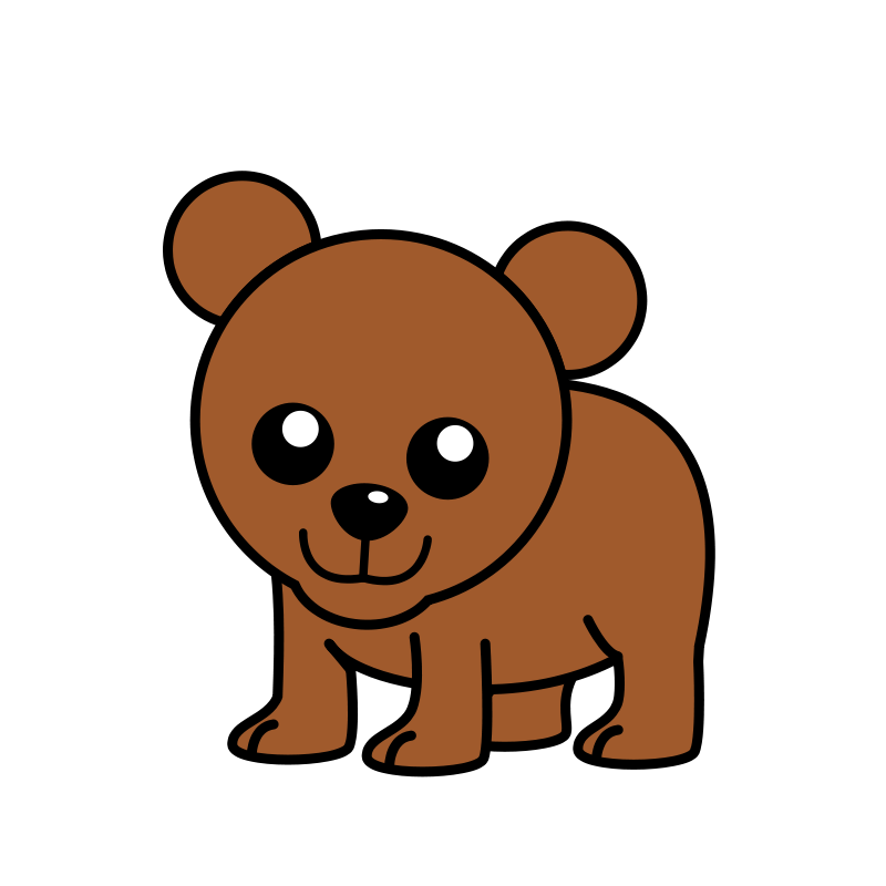 Cute Cartoon Bear