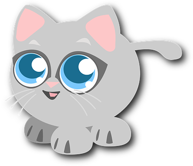 Cute Cartoon Cat