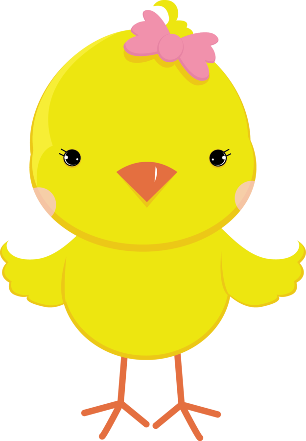 Cute Cartoon Chick Illustration