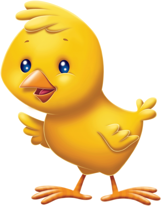 Cute Cartoon Chick Illustration