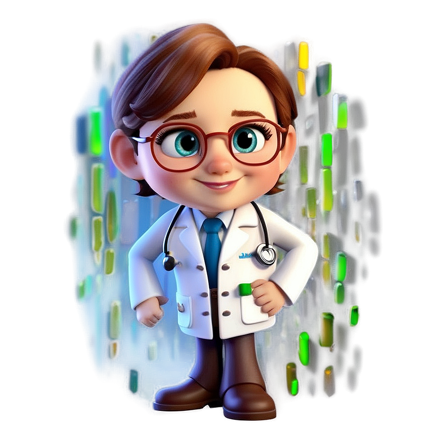 Cute Cartoon Doctor Character Png Cqt