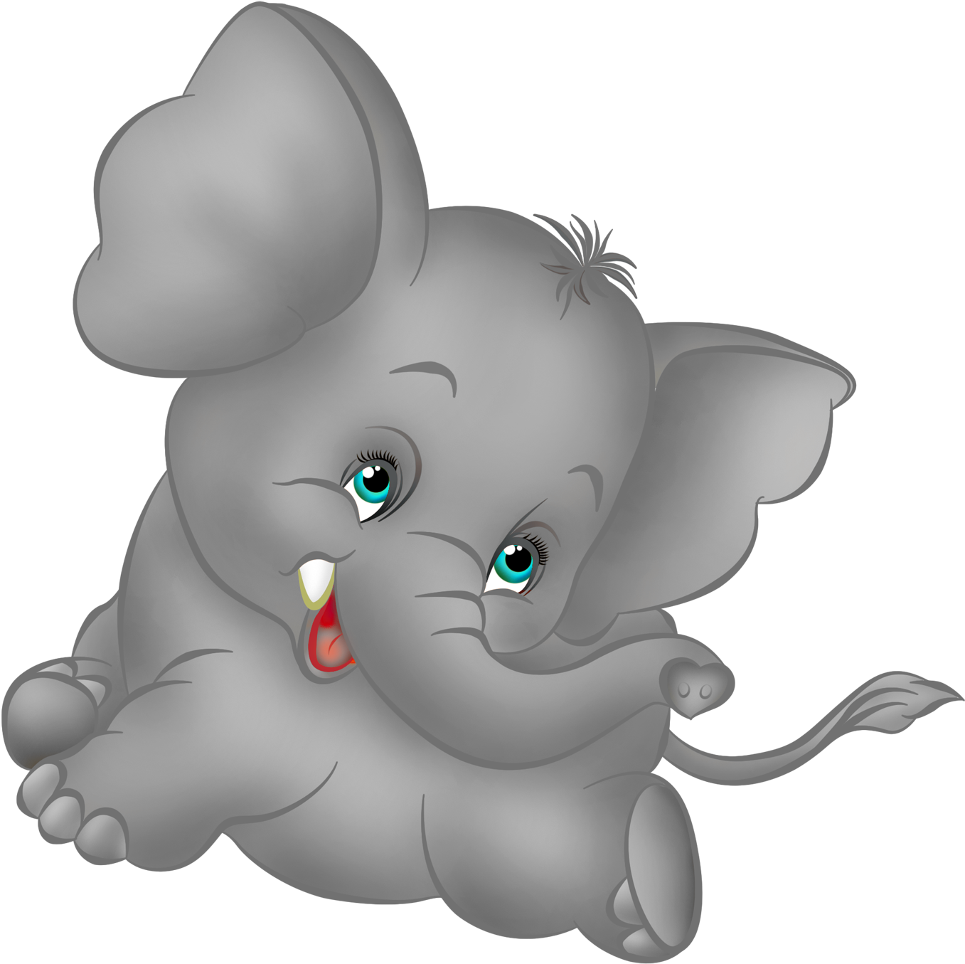 Cute Cartoon Elephant