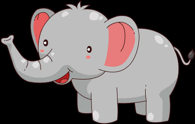 Cute Cartoon Elephant