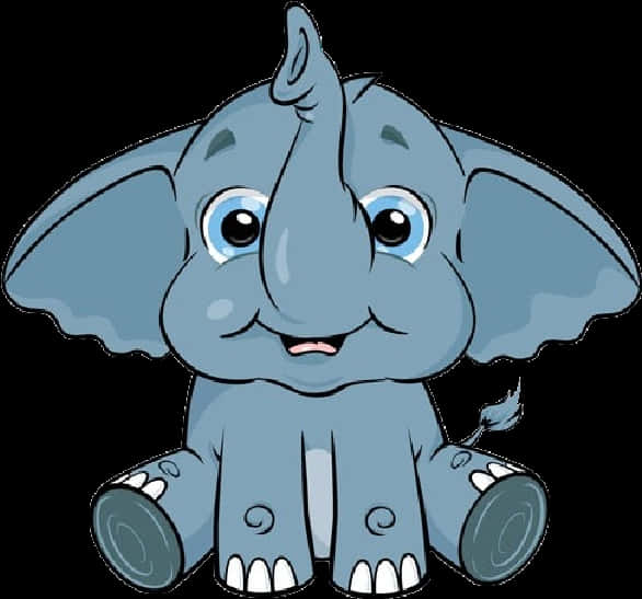 Cute Cartoon Elephant