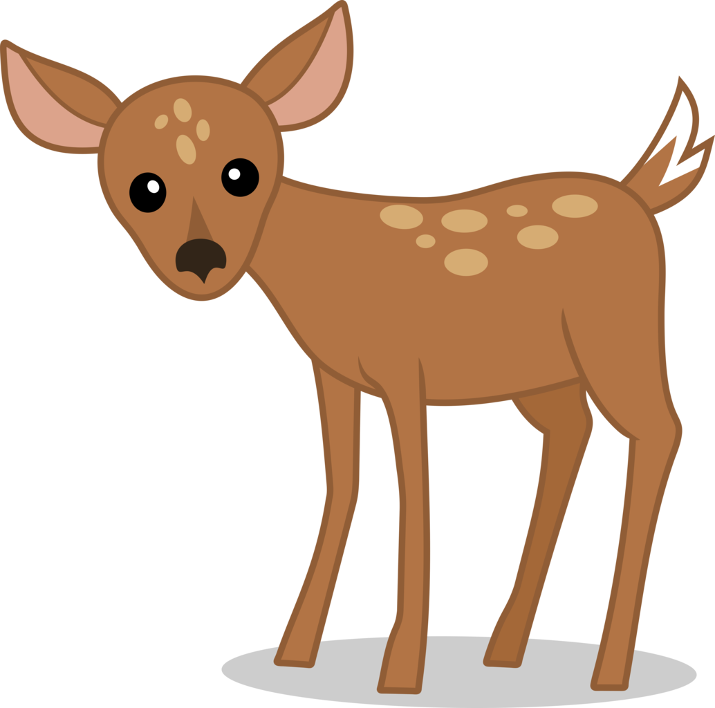 Cute Cartoon Fawn