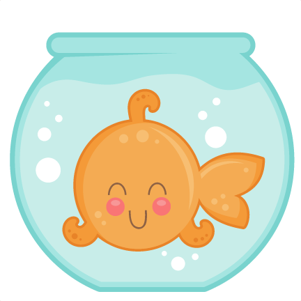 Cute Cartoon Fishin Bowl