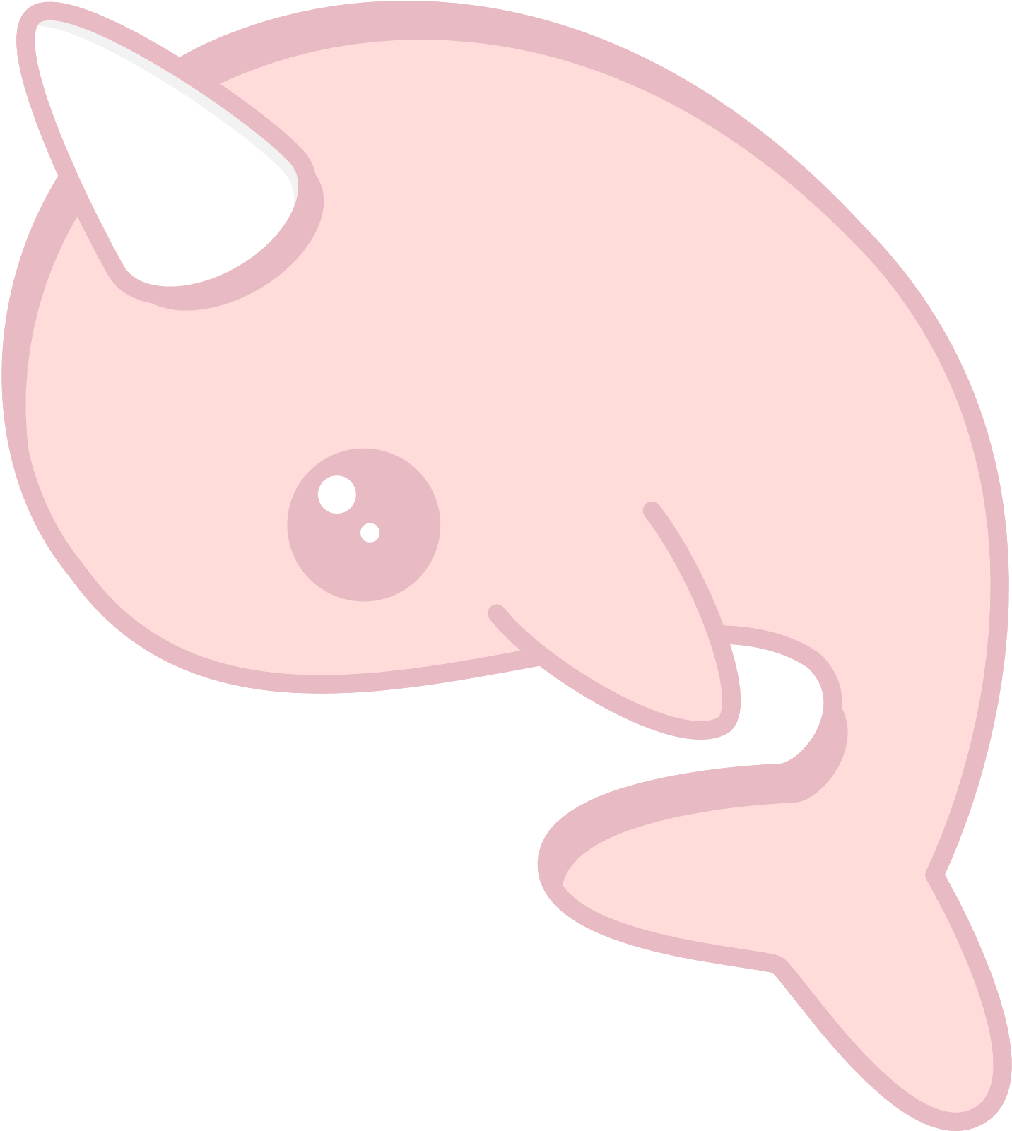 Cute Cartoon Narwhal