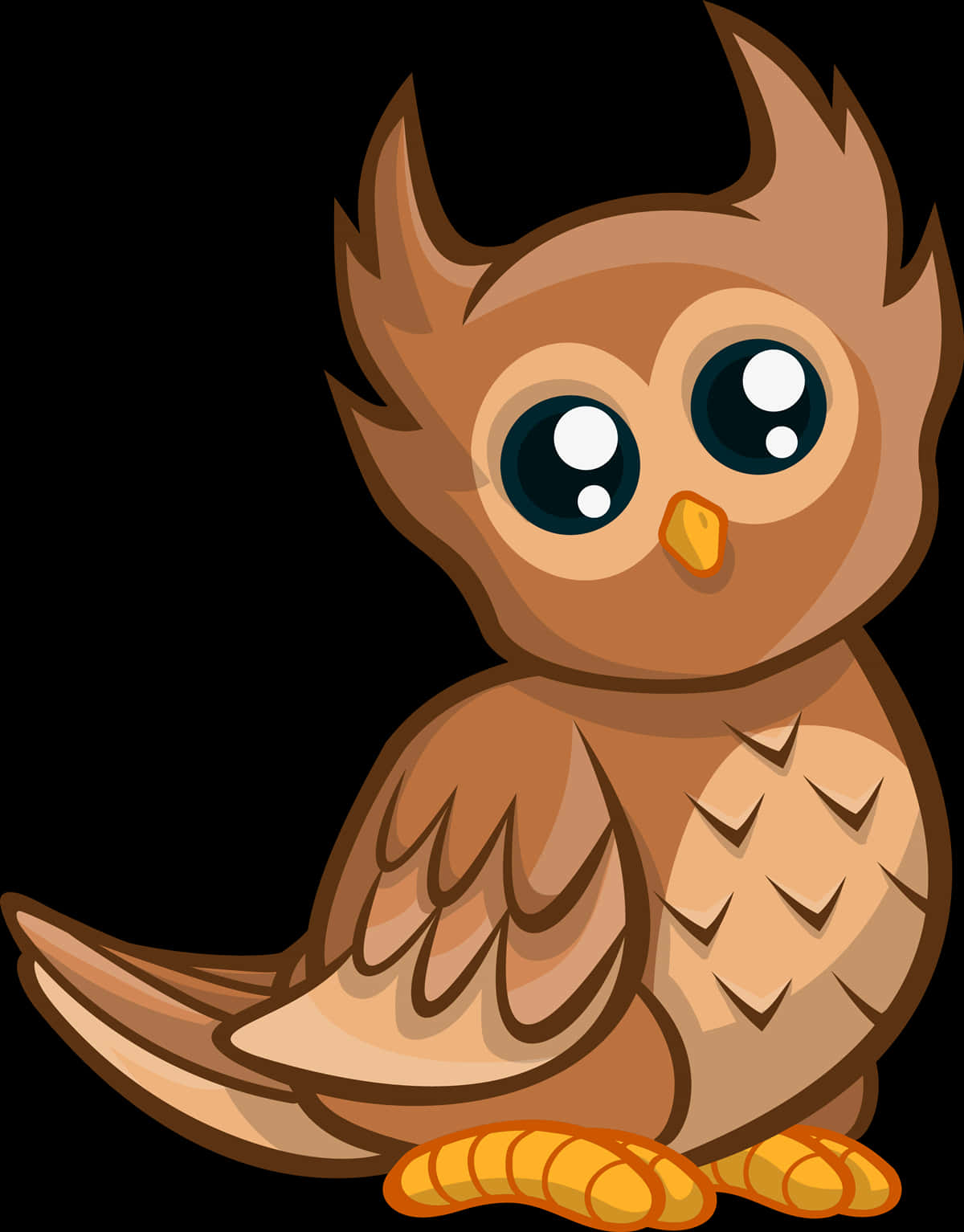 Cute Cartoon Owl