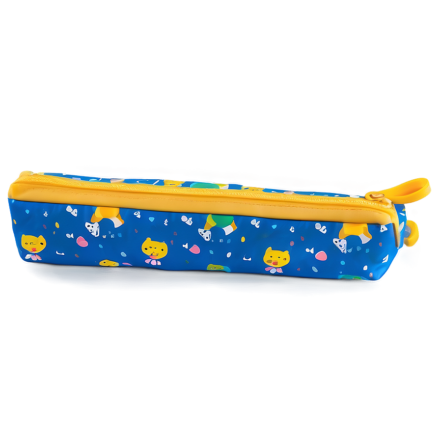 Cute Cartoon Pencil Case Png Cfh