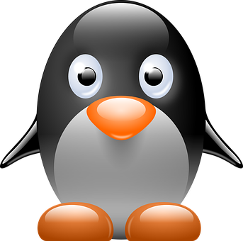 Cute Cartoon Penguin Illustration