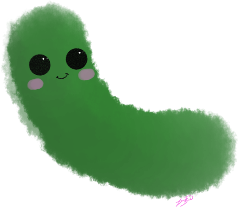 Cute Cartoon Pickle