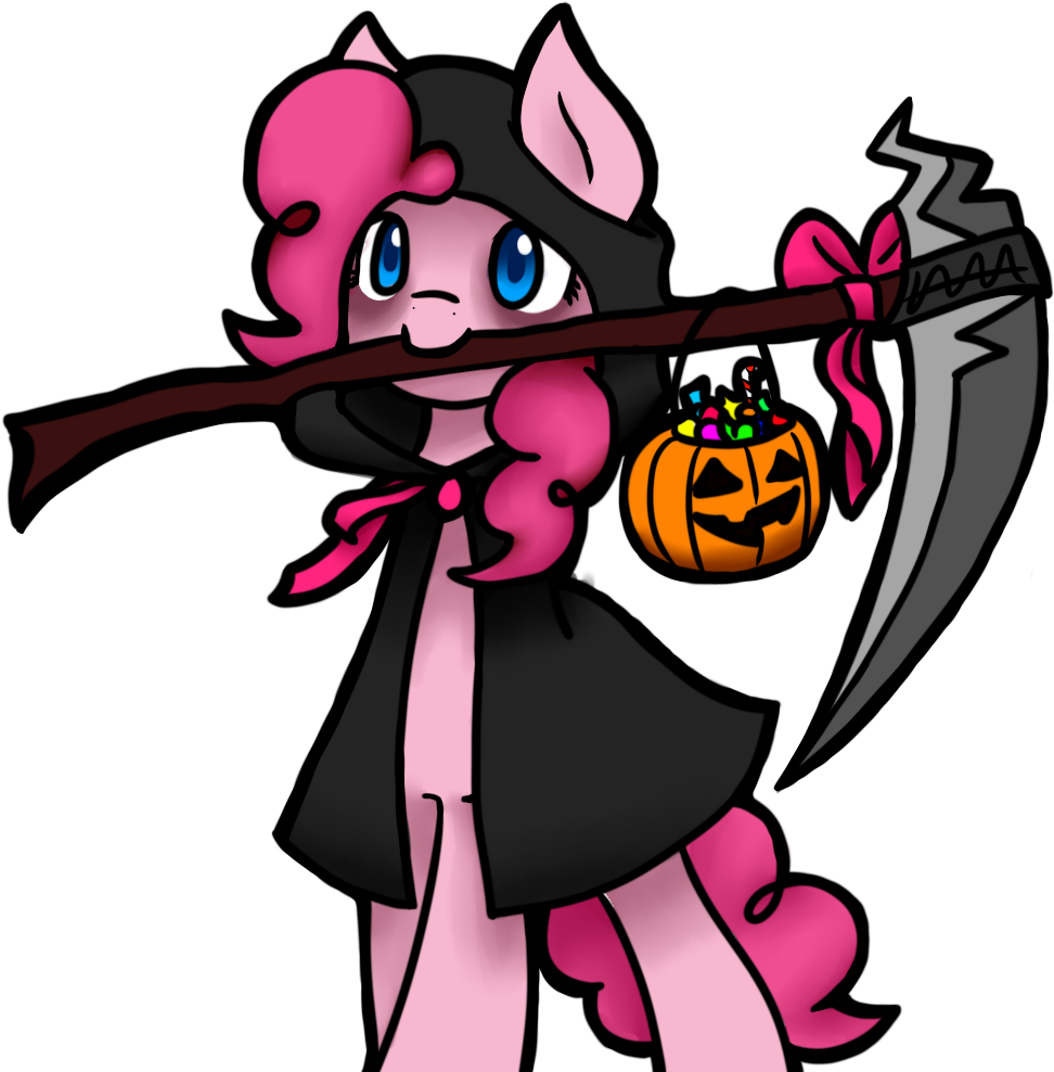 Cute Cartoon Pony Reaper