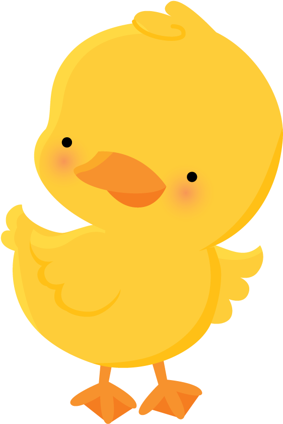 Cute Cartoon Rubber Duck Illustration