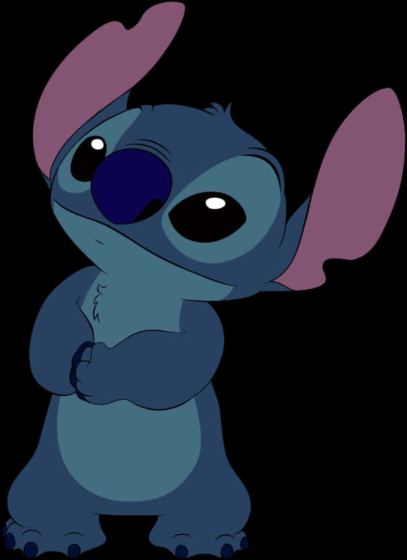 Cute Cartoon Stitch Illustration