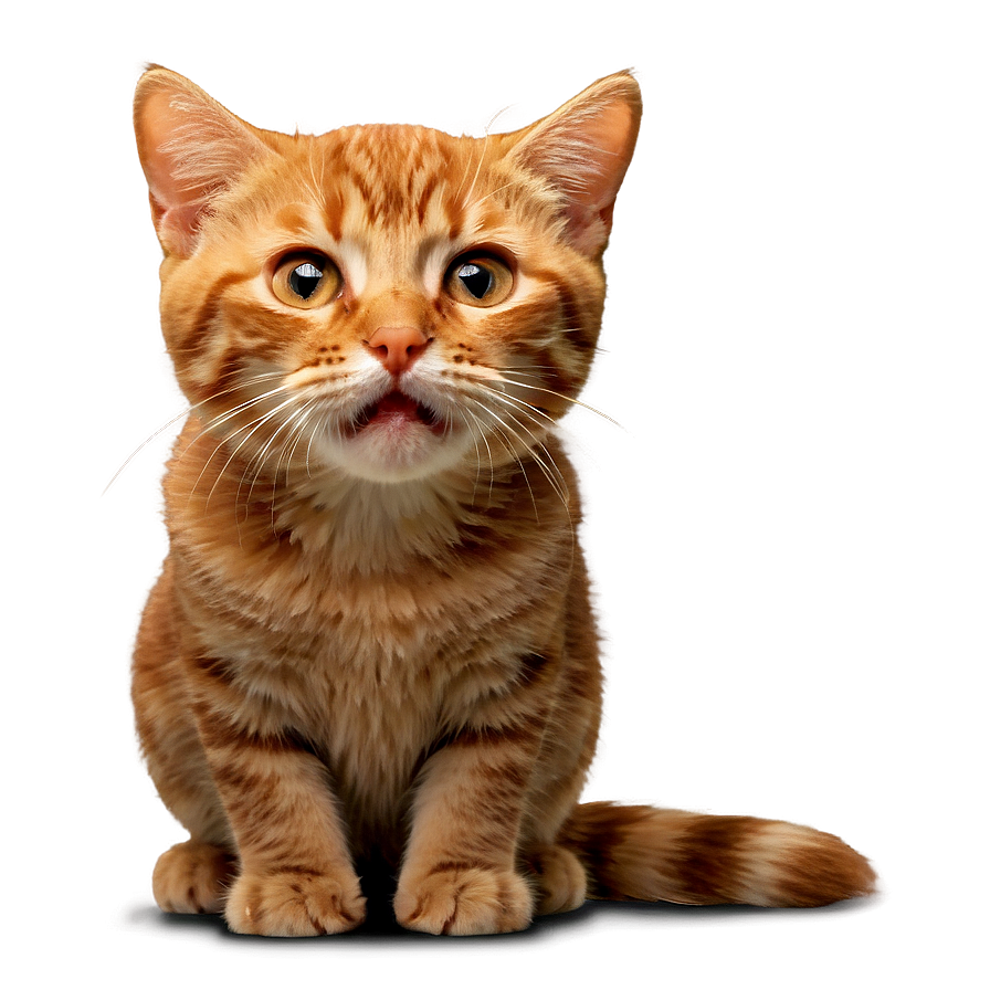 Cute Cat Expression Png 32