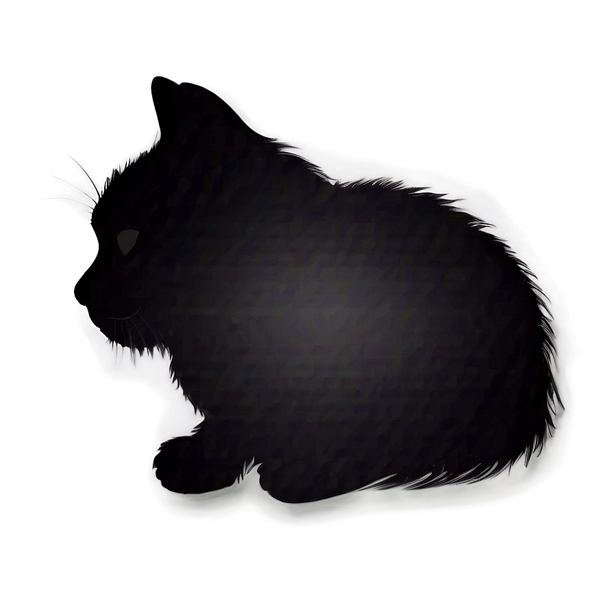 Cute Cat Silhouette Png Cbj91