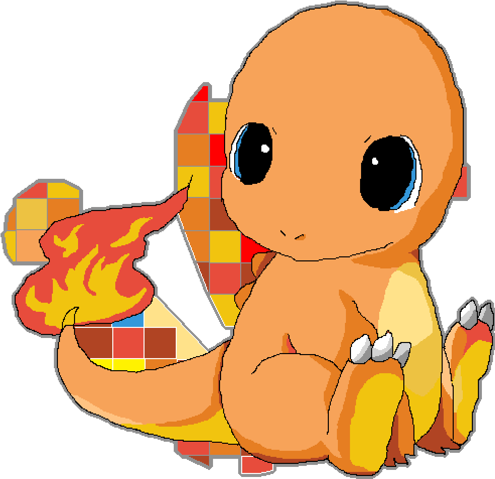 Cute Charmander Artwork