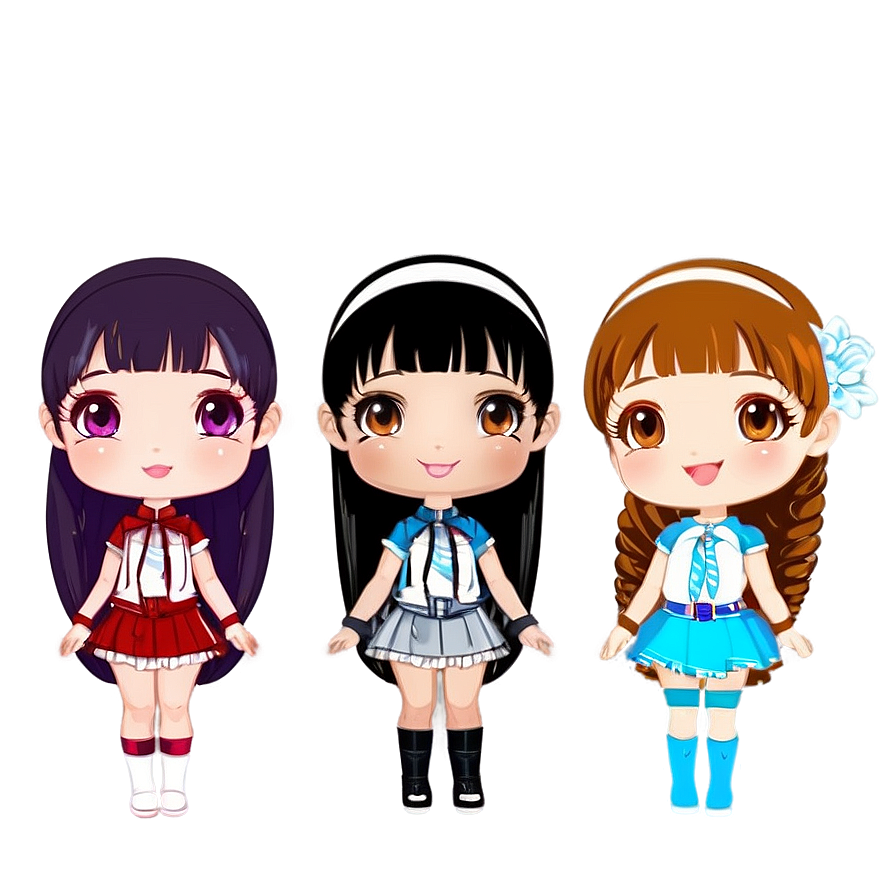 Cute Chibi Character Png 05032024