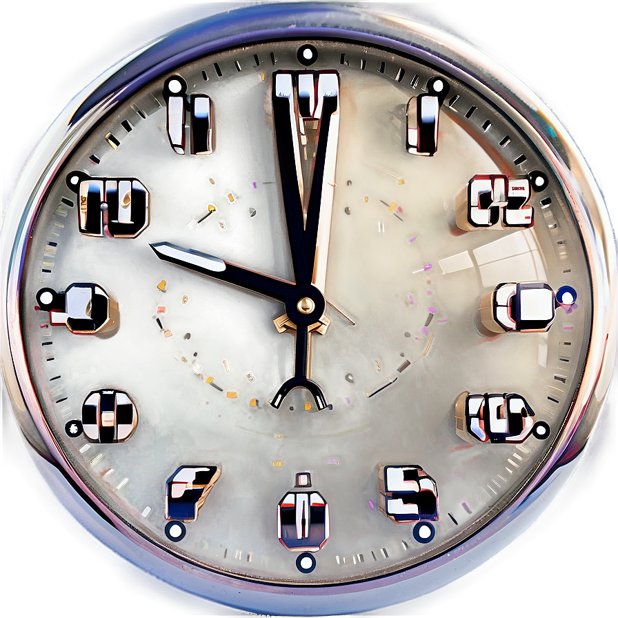 Cute Clock Clipart Png Rnl2