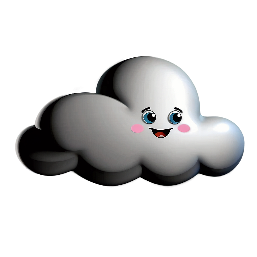 Cute Cloud Cartoon Png Pow19