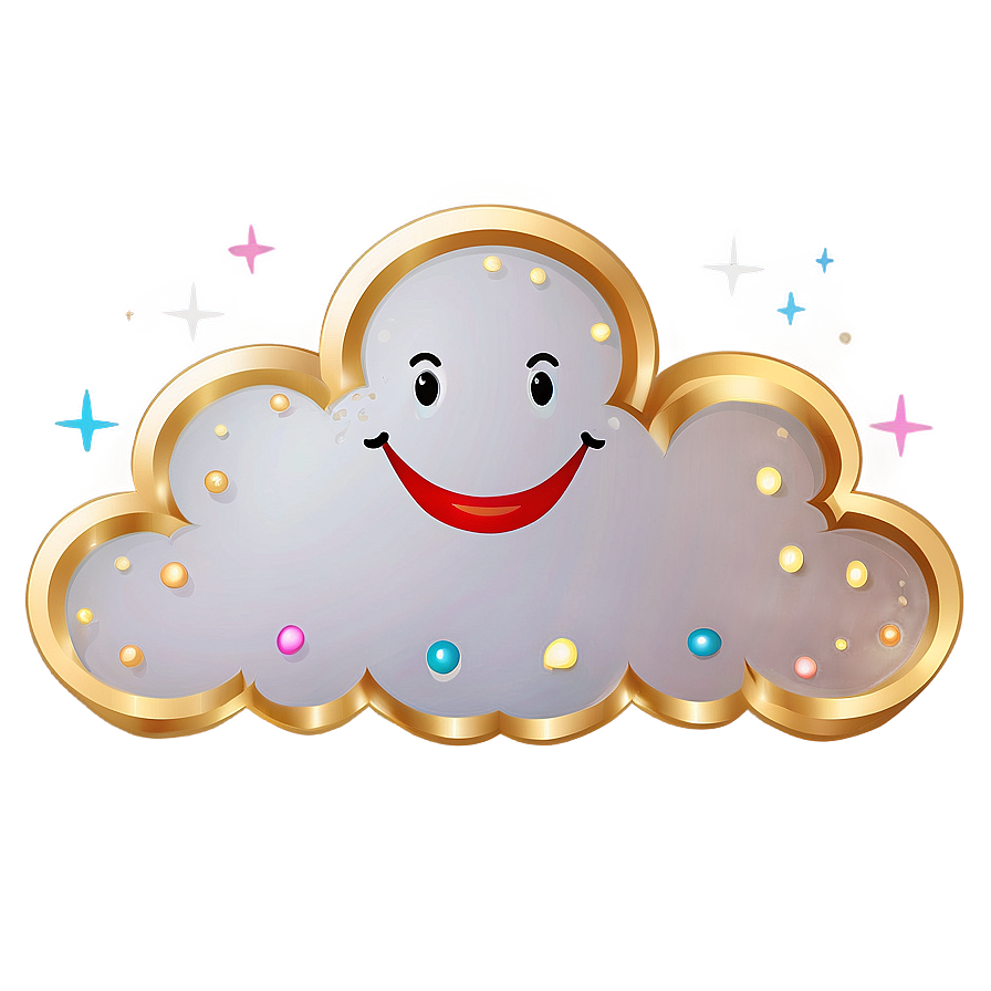 Cute Cloud Clipart Png Rea