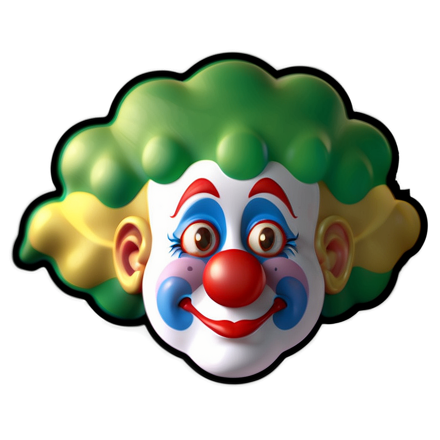 Cute Clown Emoji Png Ayw27