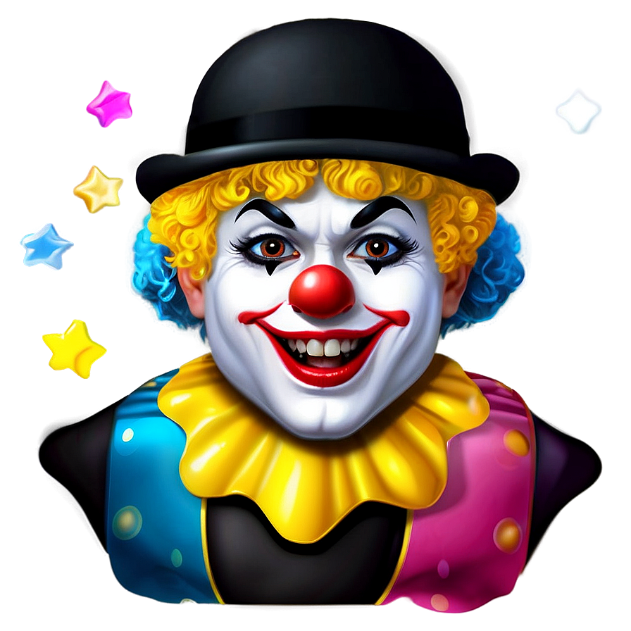 Cute Clown Emoji Png Phe17