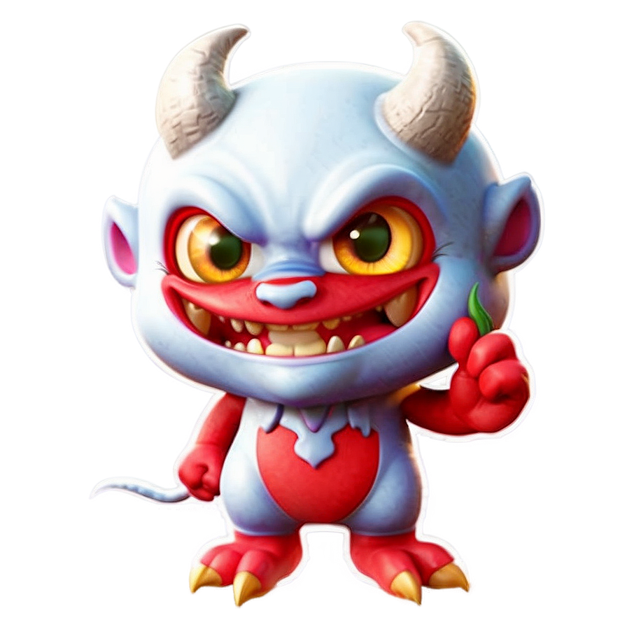 Cute Devil Mascot Png Csh3