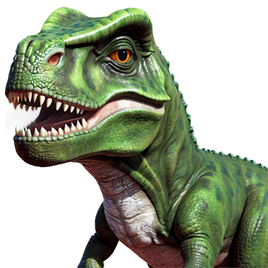 Cute Dinosaur Head Art Png 36