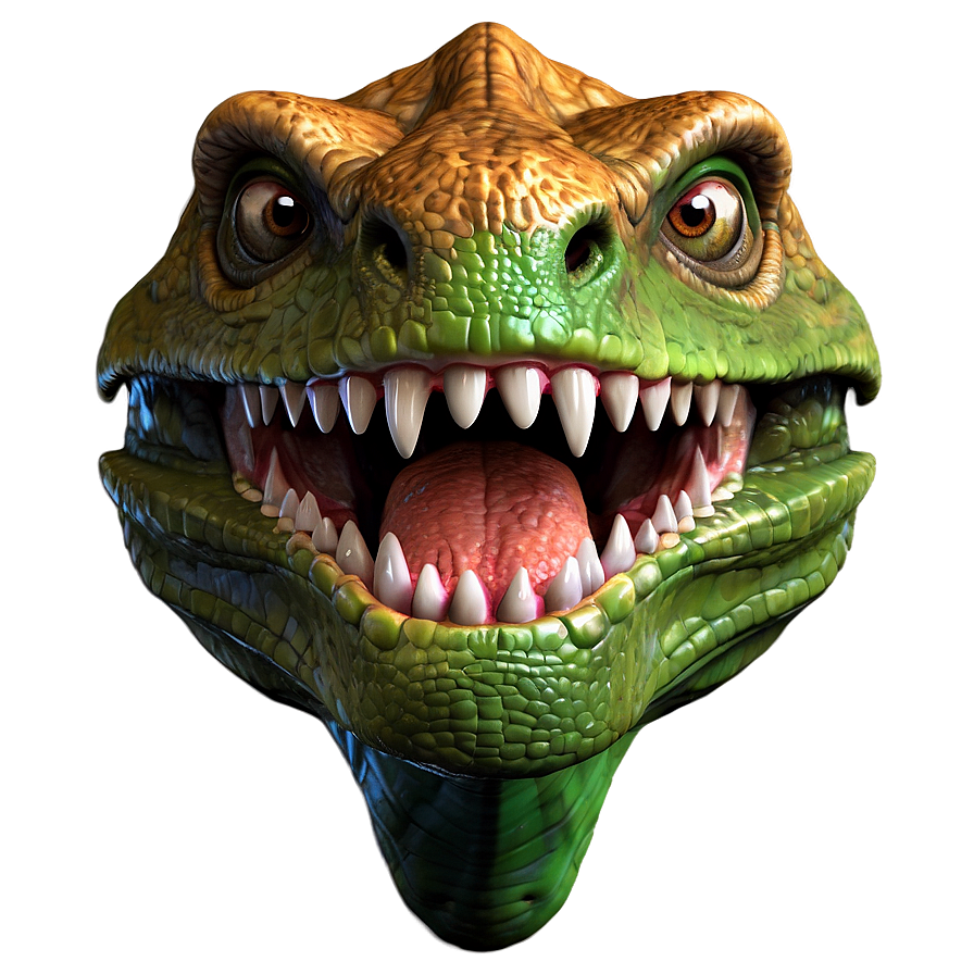 Cute Dinosaur Head Art Png 91