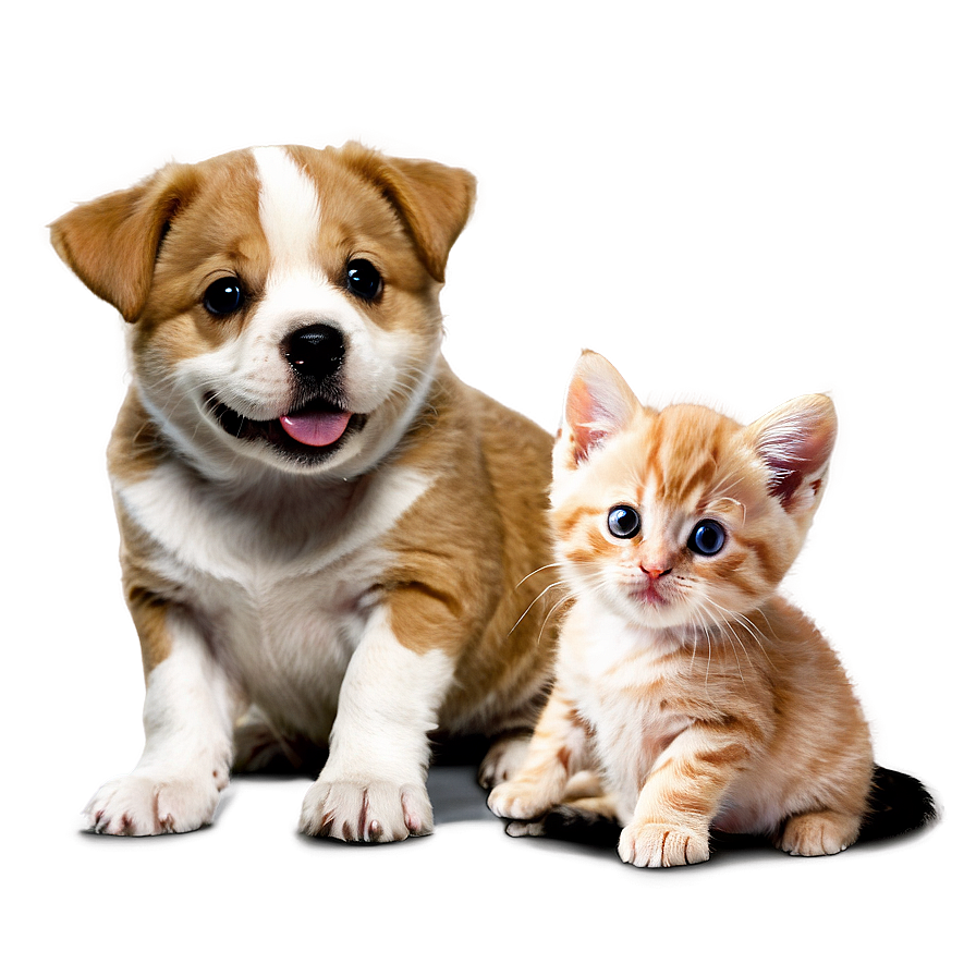 Cute Dog And Cat Png 06242024