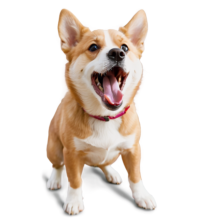 Cute Dog Barking Png Adt93