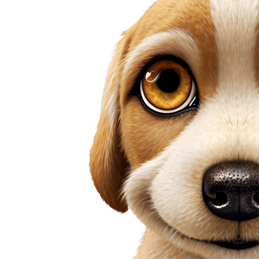 Cute Dog Face Cartoon Png Cls29