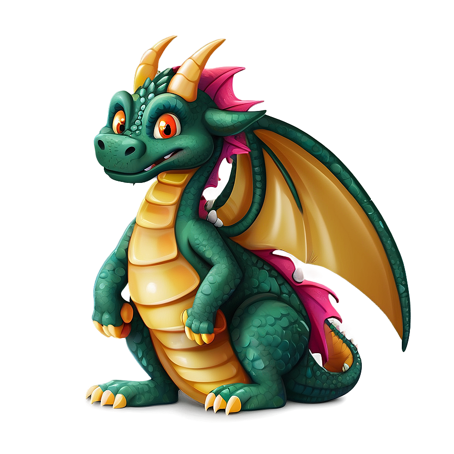 Cute Dragon Cartoon Png Qgn