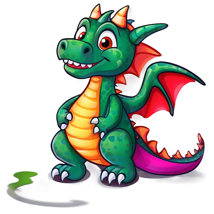 Cute Dragon Clipart Png 06282024