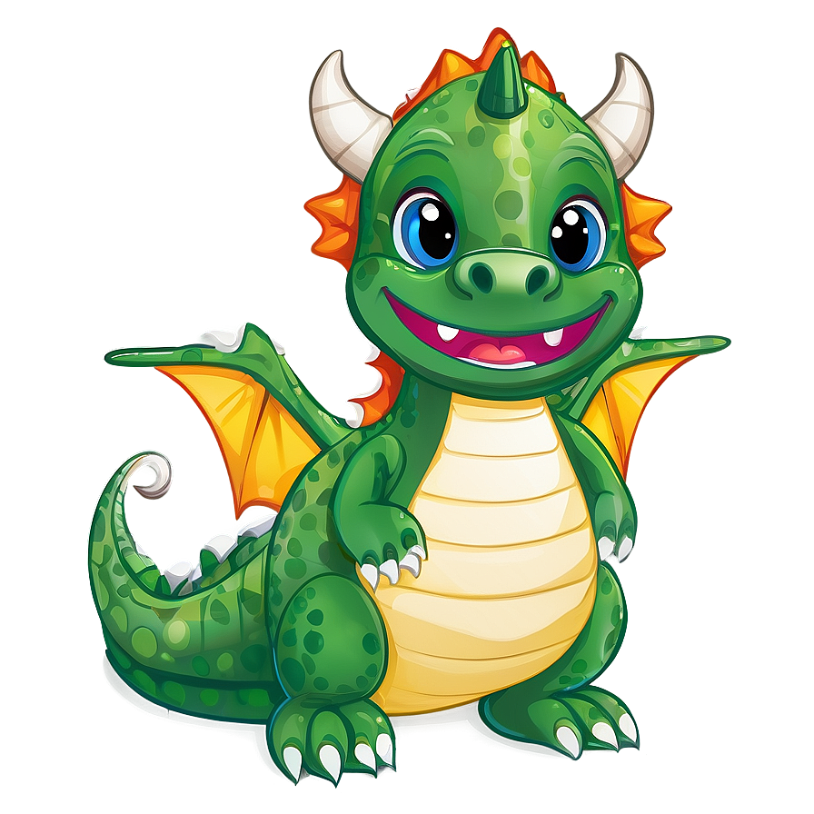 Cute Dragon In Forest Png 63