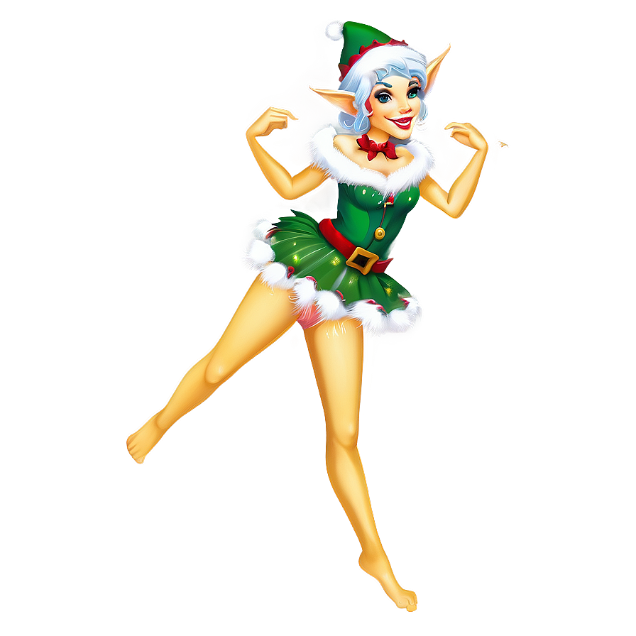 Cute Elf Body Art Png 46