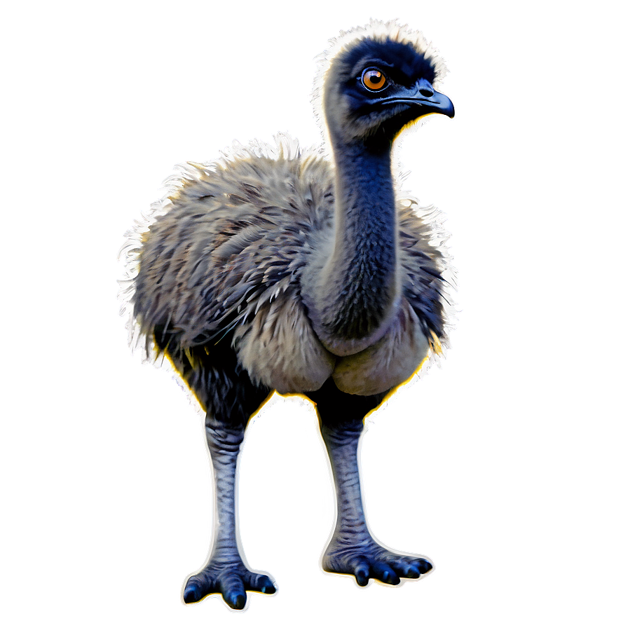 Cute Emu Png 06252024