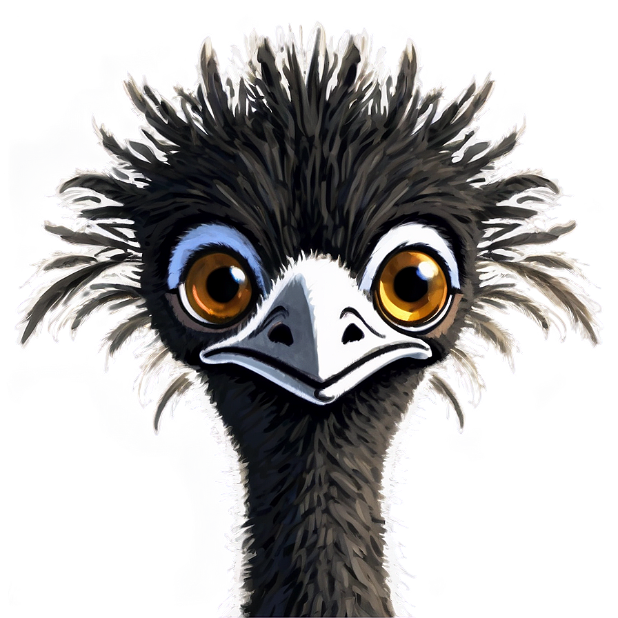 Cute Emu Png Blq