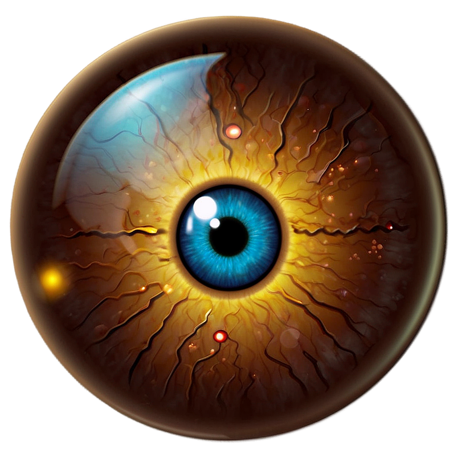 Cute Eyeball Icon Png Kgd9